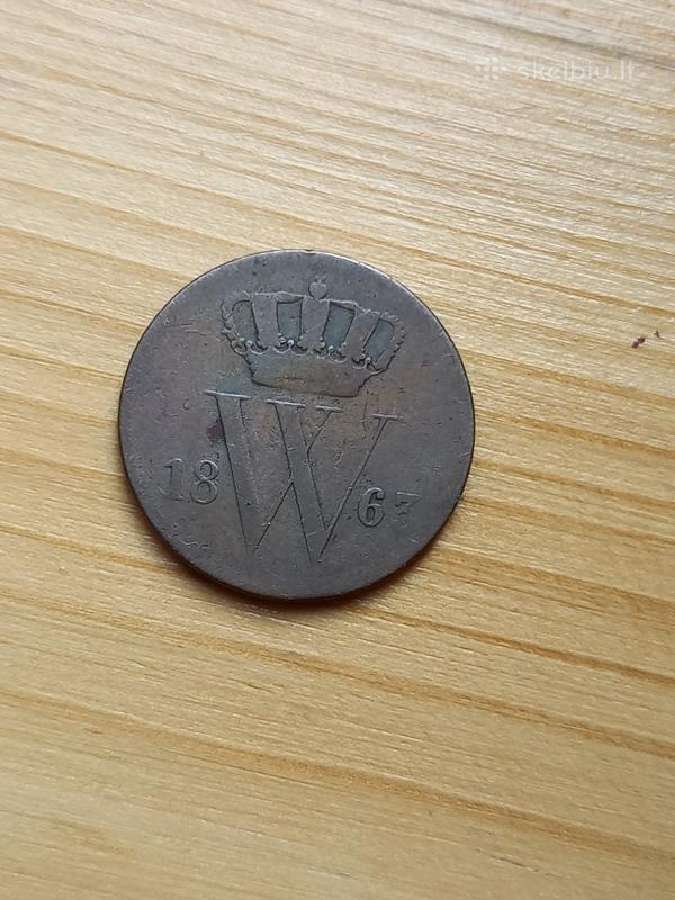 Nyderlandai 1863 1 centas
