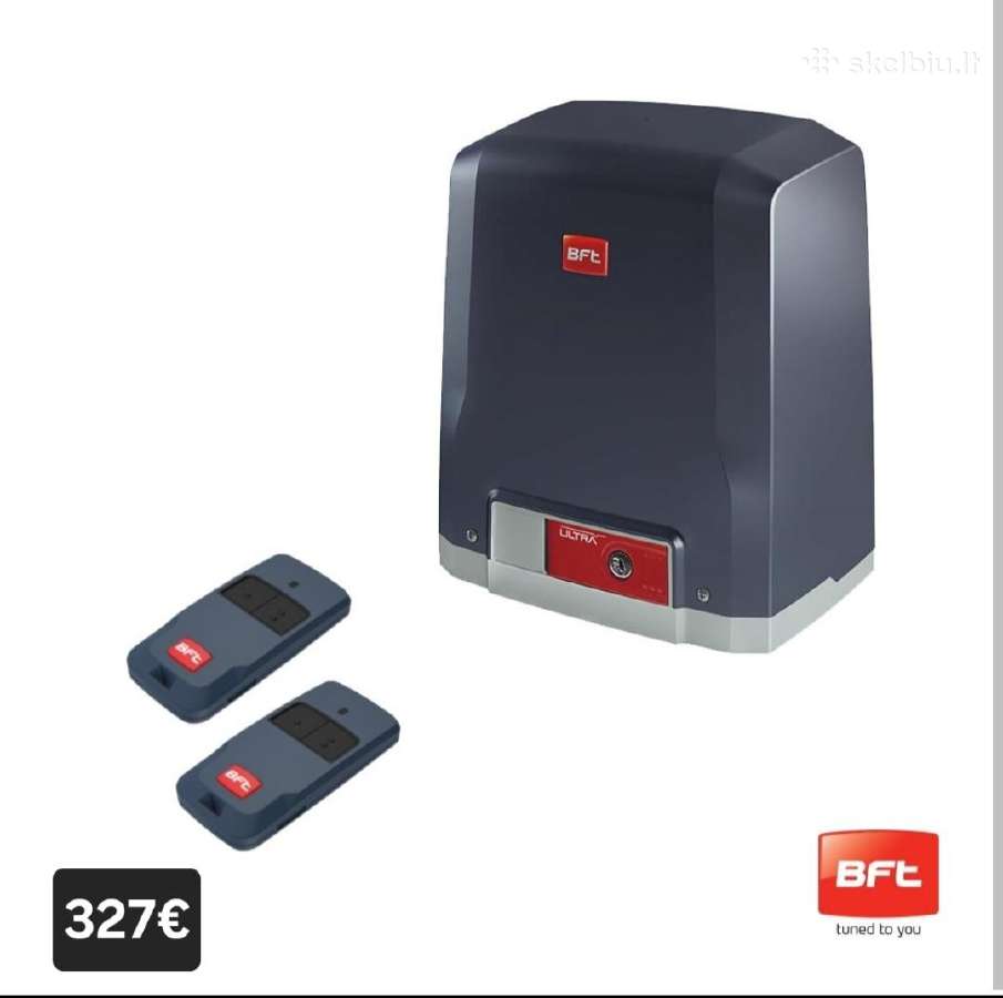 Kiemo/garažo vartų automatika ir jų priedai