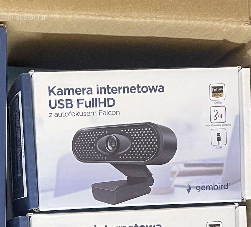 Web kamera kompiuteriui Gembird Cam-falcon - nuotraukos Nr. 2
