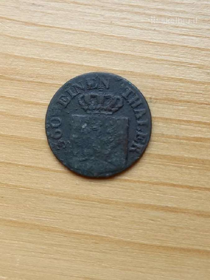 Vokietija- Prūsija 1833 1 pfenigis - nuotraukos Nr. 2