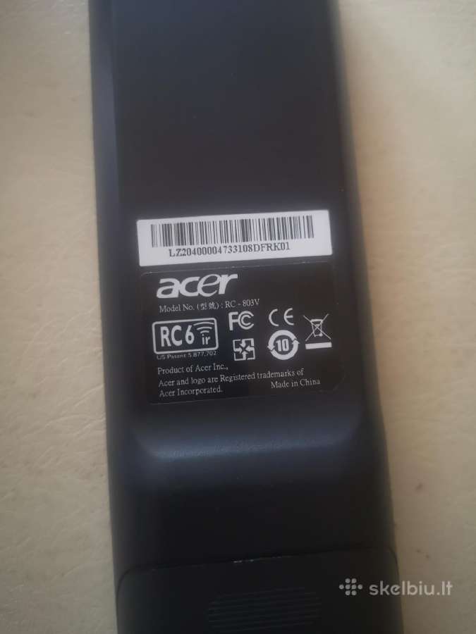 . Hp Touchsmart 600 ir acer rc807 pultai kompui - nuotraukos Nr. 3