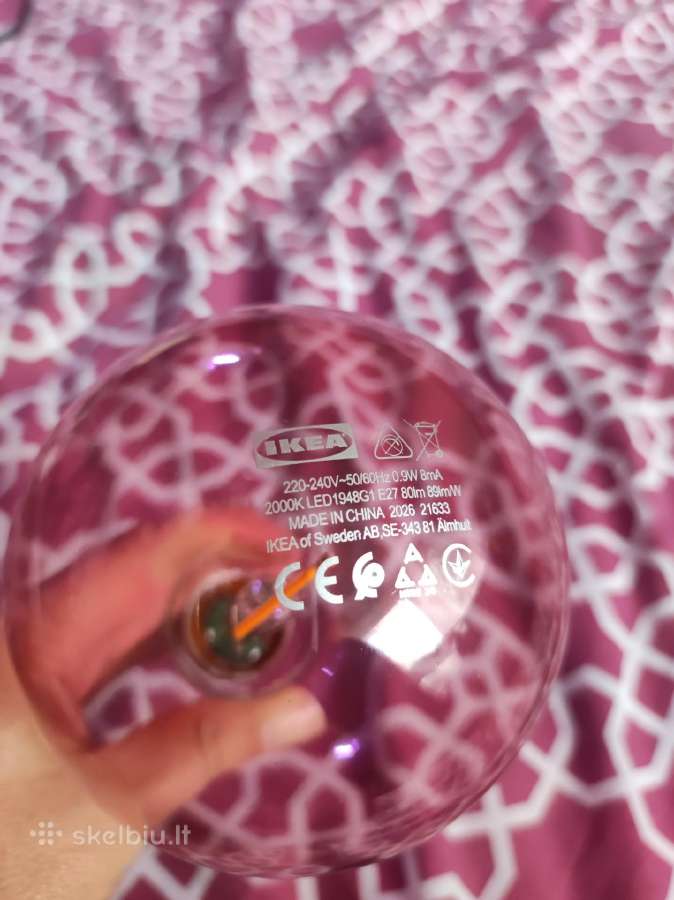 Naudotas Reguliuojamo Aukščio Ikea šviestuvas - nuotraukos Nr. 7