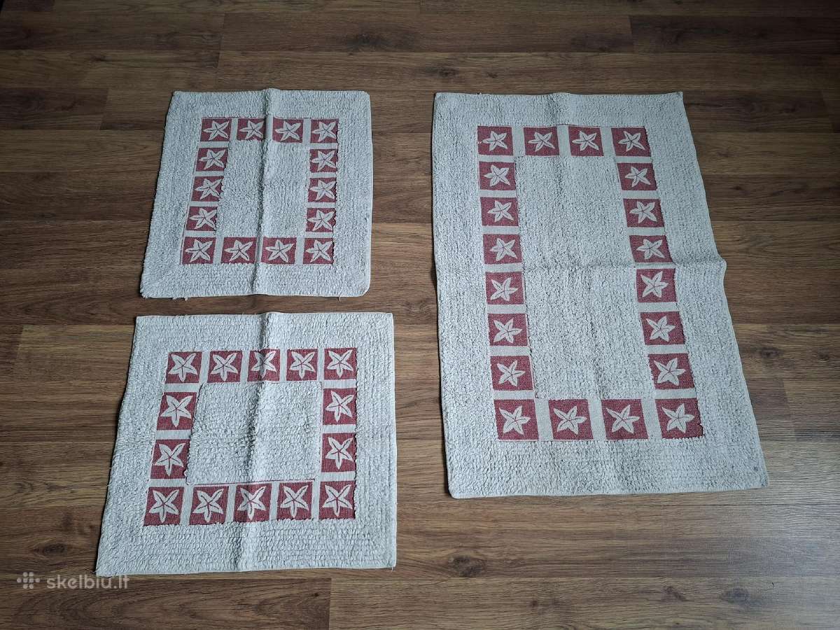 Kilimas, kilimėlis 75x50cm 42x40cm WC