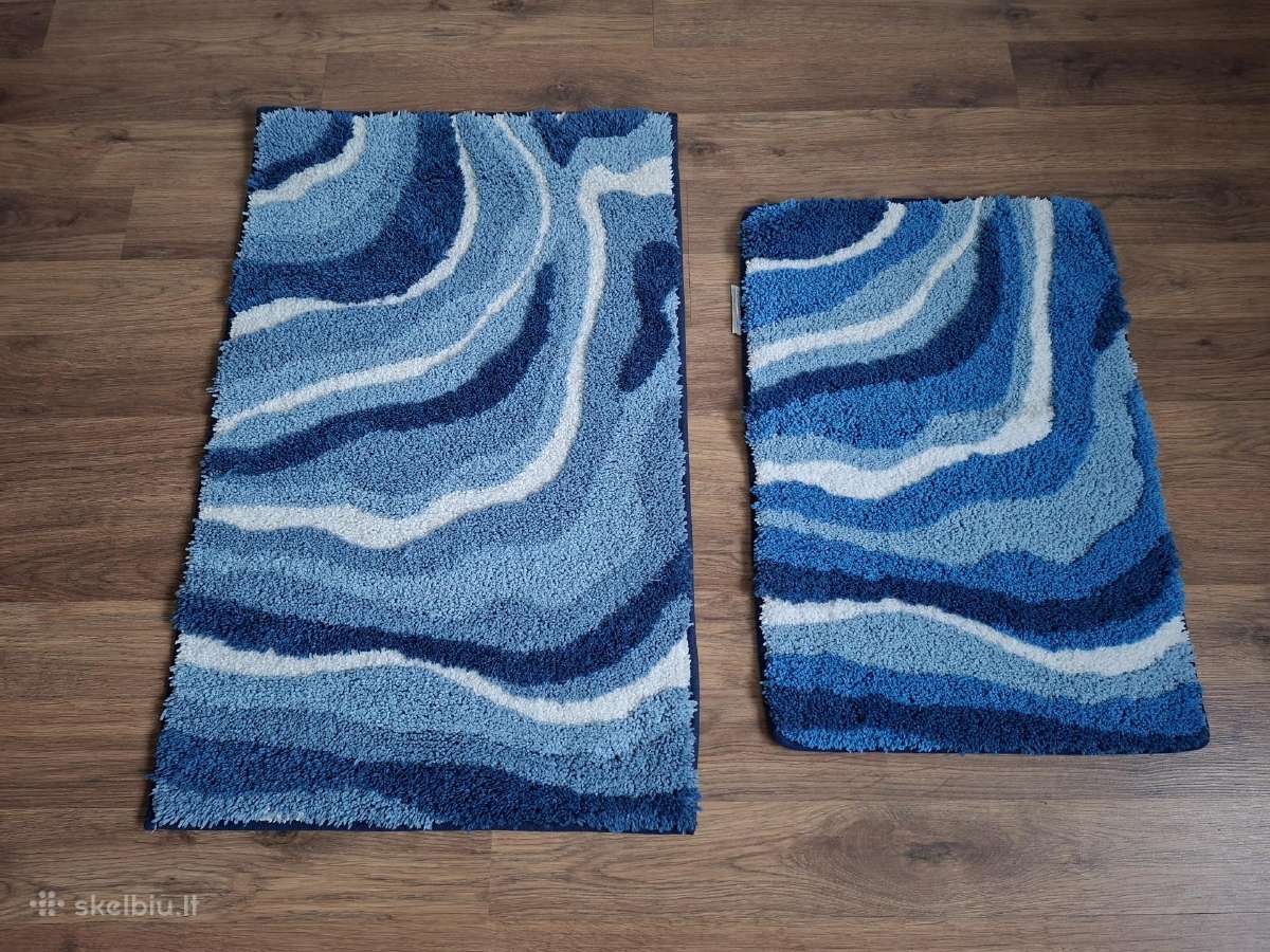 Kilimas, kilimėlis 88x50 , 60x38 cm, WC
