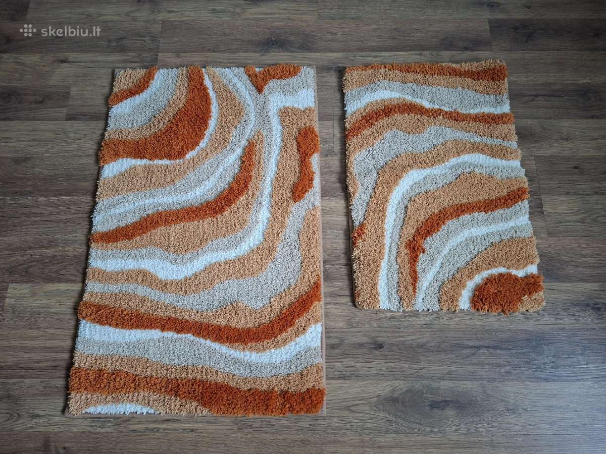 Kilimas, kilimėlis 88x50 , 60x38 cm, WC