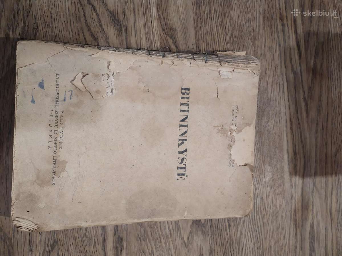Knyga bitininkystė Kriaučiūnas 1947 - nuotraukos Nr. 2