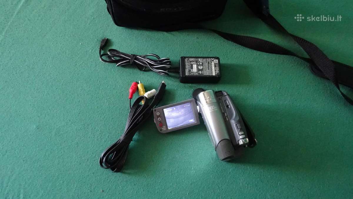 Sony Kasetinė Mini Dv Video kamera - nuotraukos Nr. 5