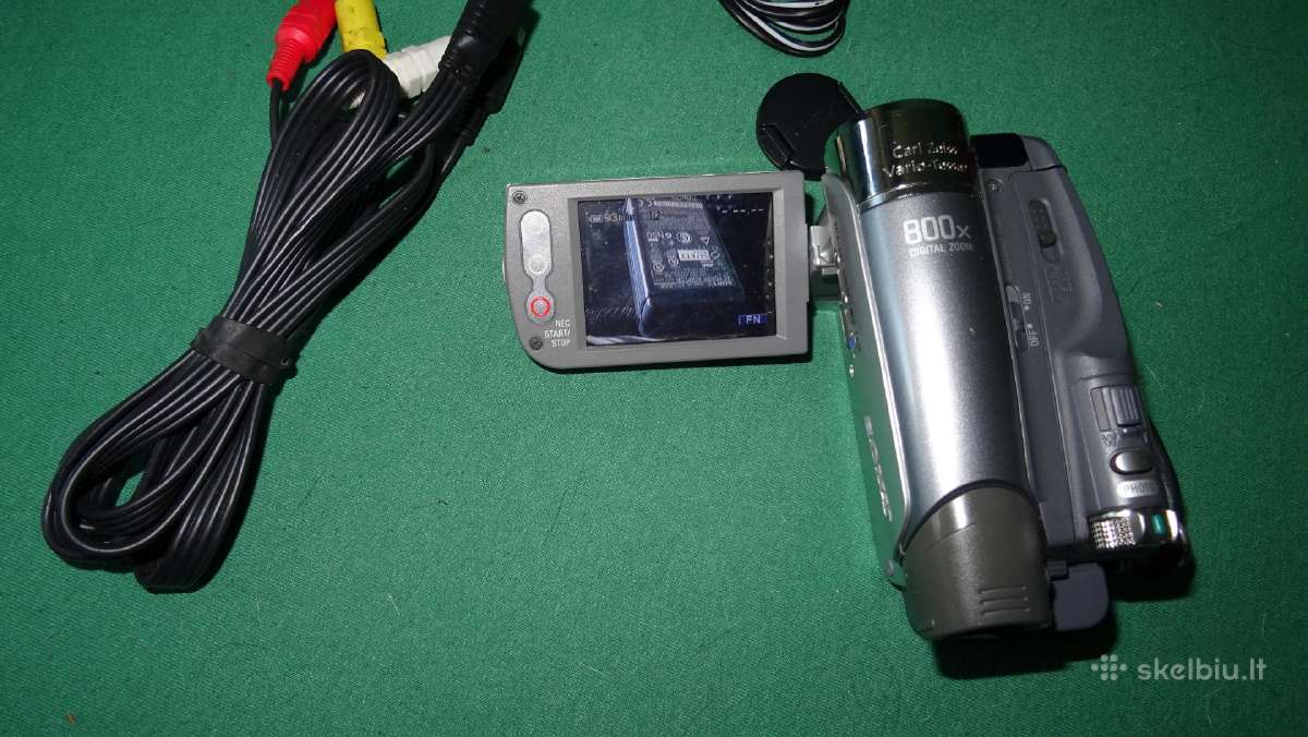 Sony Kasetinė Mini Dv Video kamera - nuotraukos Nr. 6