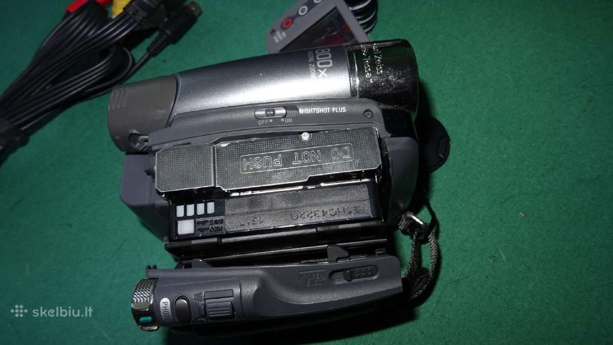 Sony Kasetinė Mini Dv Video kamera - nuotraukos Nr. 8