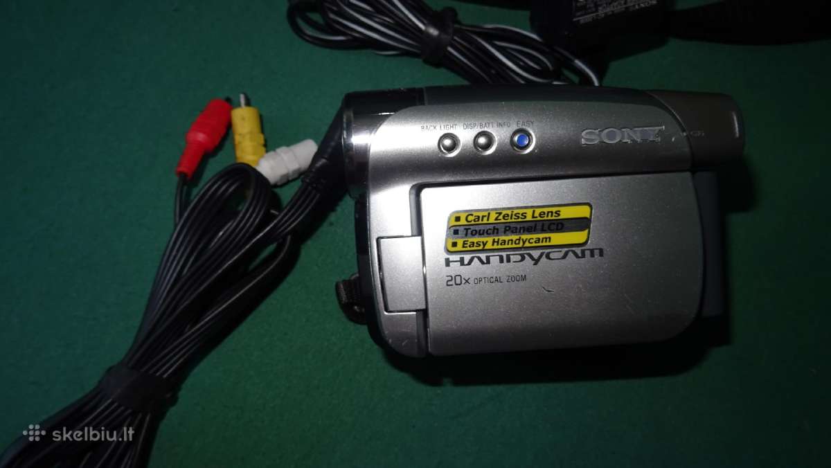 Sony Kasetinė Mini Dv Video kamera - nuotraukos Nr. 2