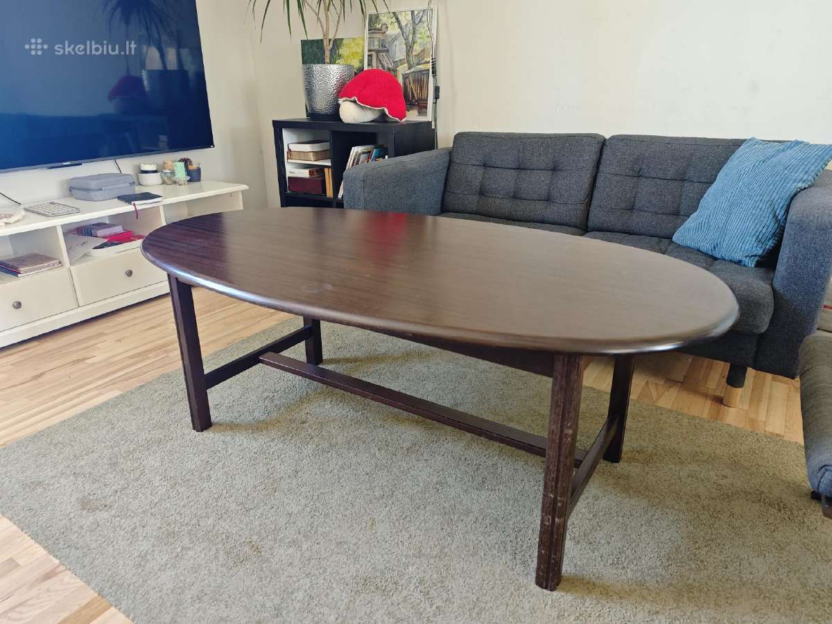 Vintažinis mid-century stiliaus palisandro stalas
