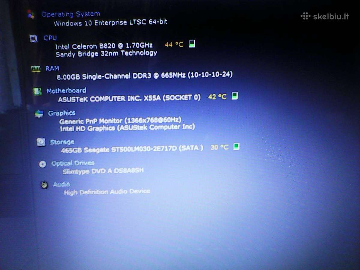 Asus X55a - nuotraukos Nr. 3