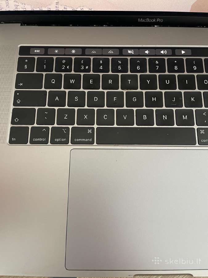 MacBook Pro 15 (2018) i9 / 16gb RAM / 256gb SSD - nuotraukos Nr. 3