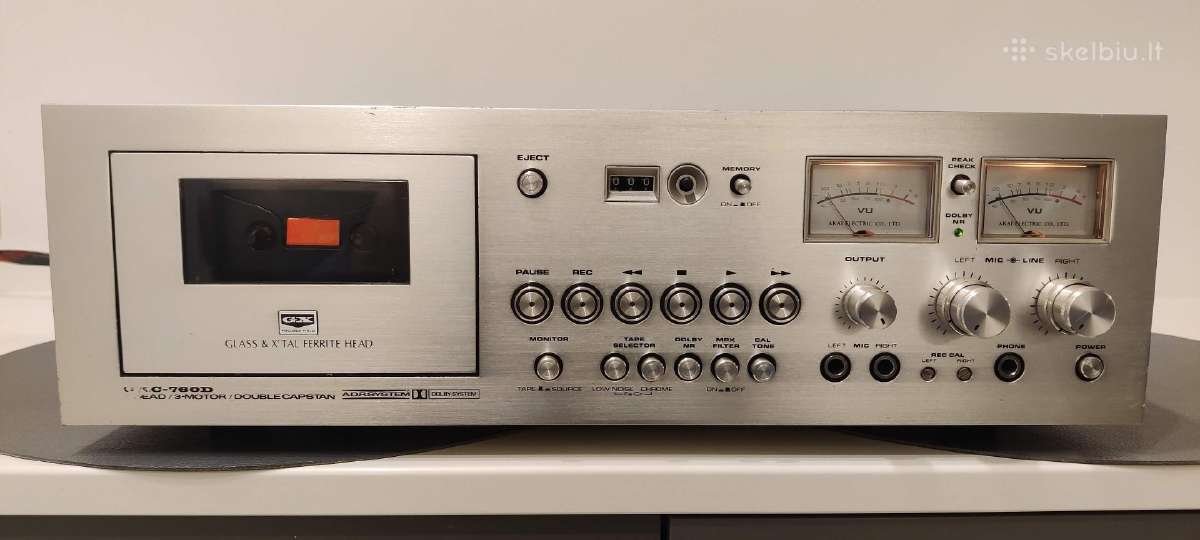 Akai GXC-760d kasetinė deka