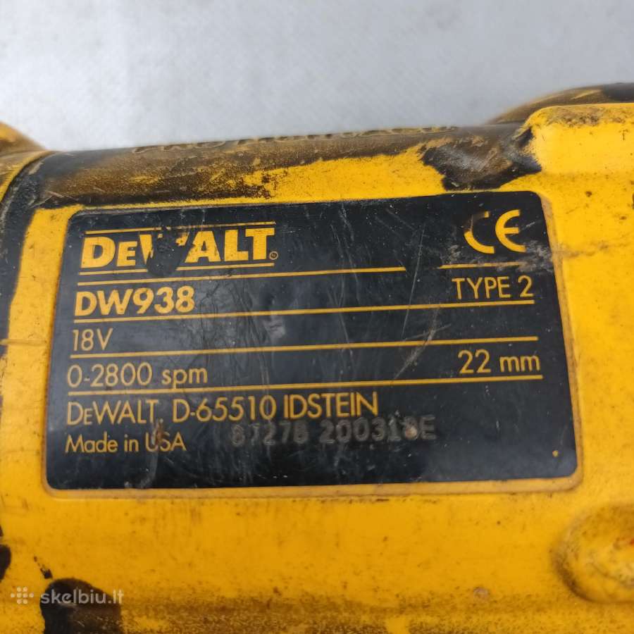 Dewald Dw 938, X Power Jig saw,kinpow Miq - nuotraukos Nr. 10