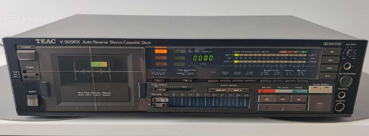 Teac V-909rx kasetinė deka