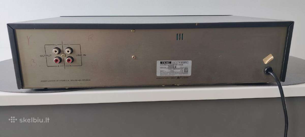 Teac V-909rx kasetinė deka - nuotraukos Nr. 5