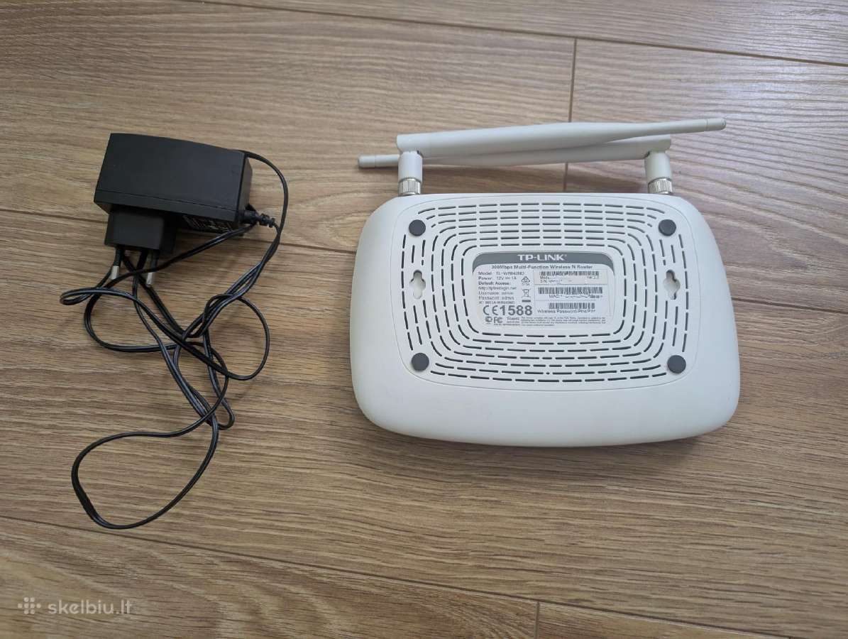 WiFi bevielis maršrutizatorius Tp-link Wr842nd - nuotraukos Nr. 2