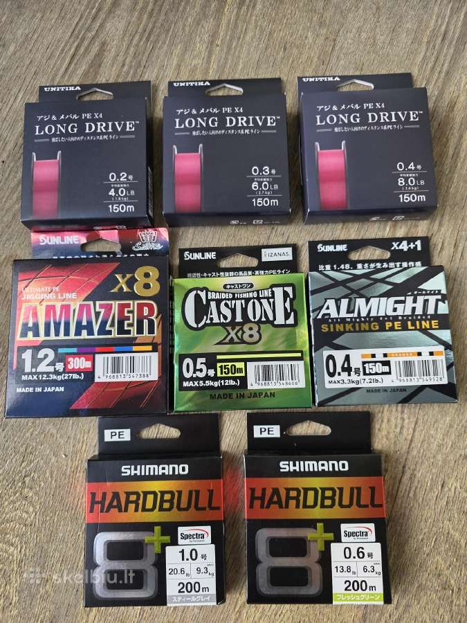 Pe x4 x8 - Duel - Yamatoyo - Gosen - Seaguar - Ygk