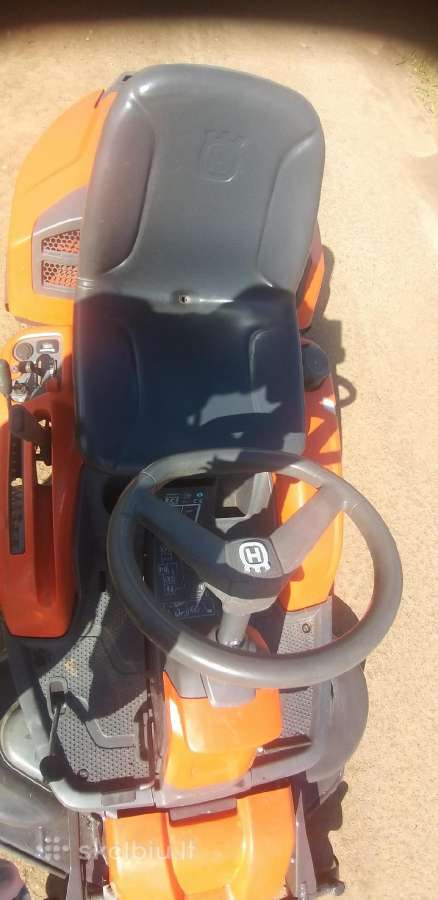 Sodo Traktorius Rider Husqvarna R316 t Kawasaki - nuotraukos Nr. 8