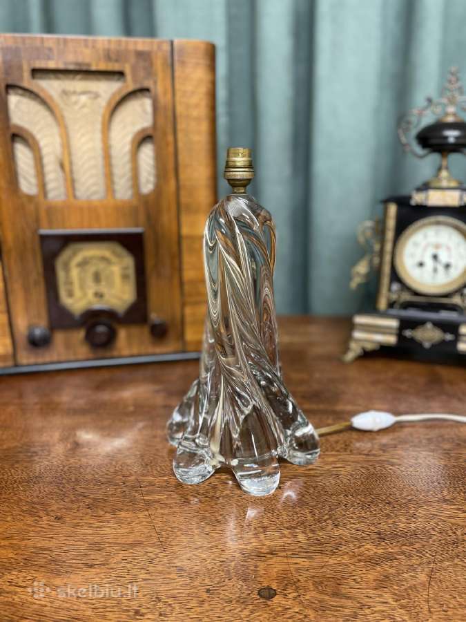Vintažinę prancūzišką krištolo lempą - nuotraukos Nr. 3