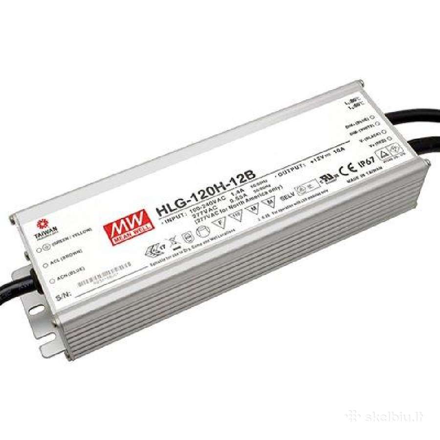 LED Driver Cc/cv 120w 12v 10a Ip67 w/ Dimming Func