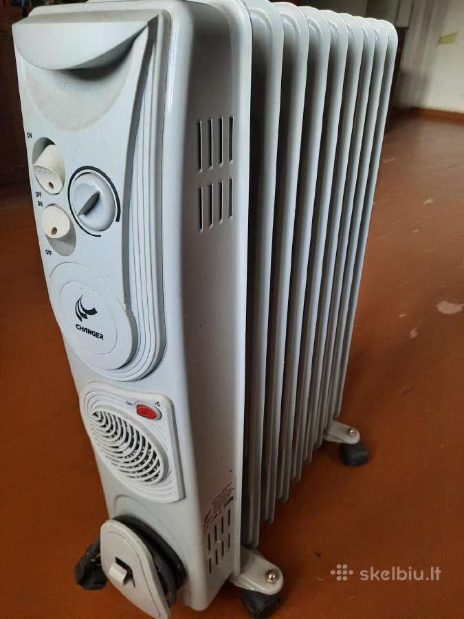 Elektrinis šildytuvas su ventiliatoriumi