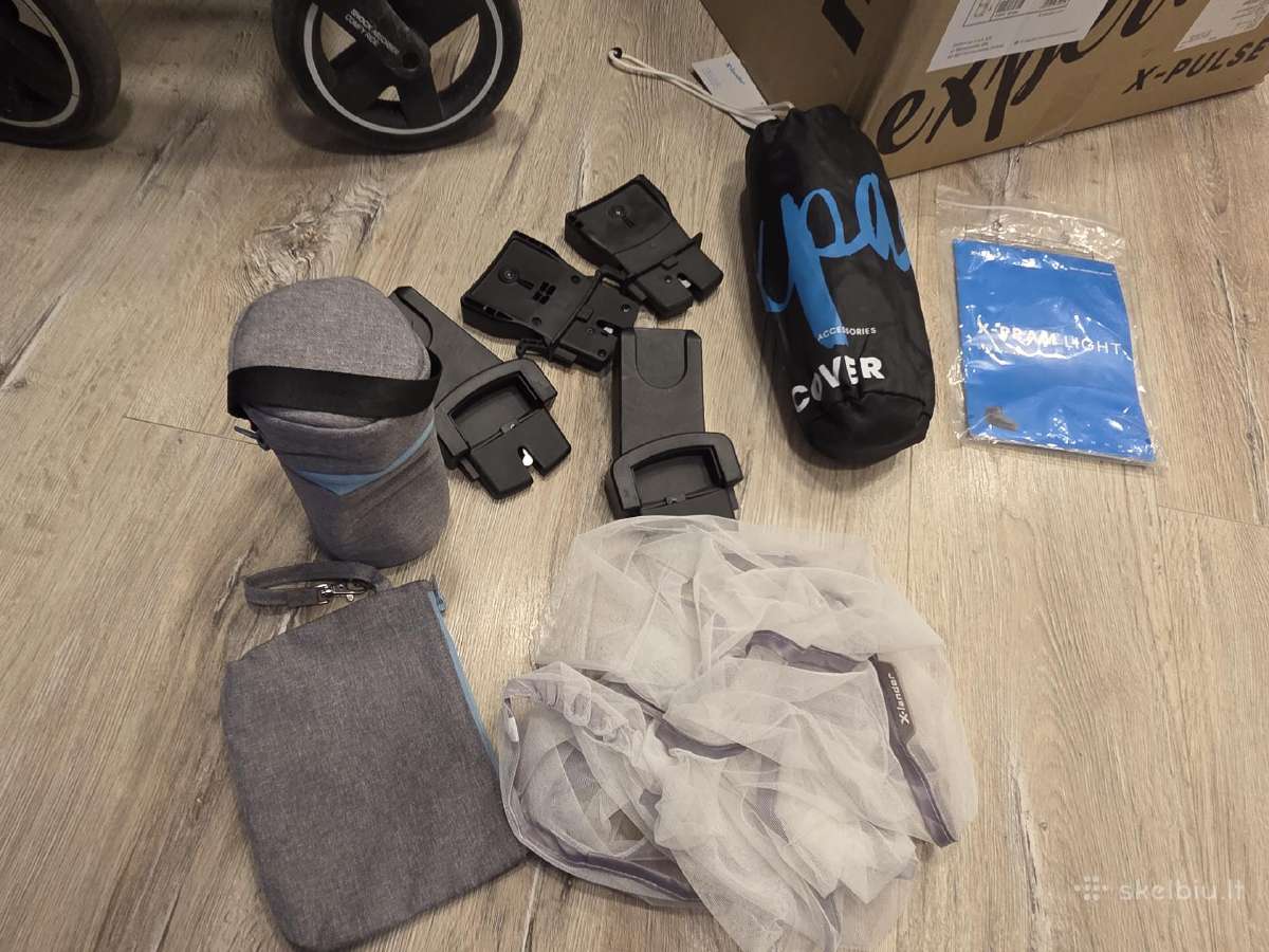 X lander x pulse 2 in 1 kūdikio vežimas - nuotraukos Nr. 16