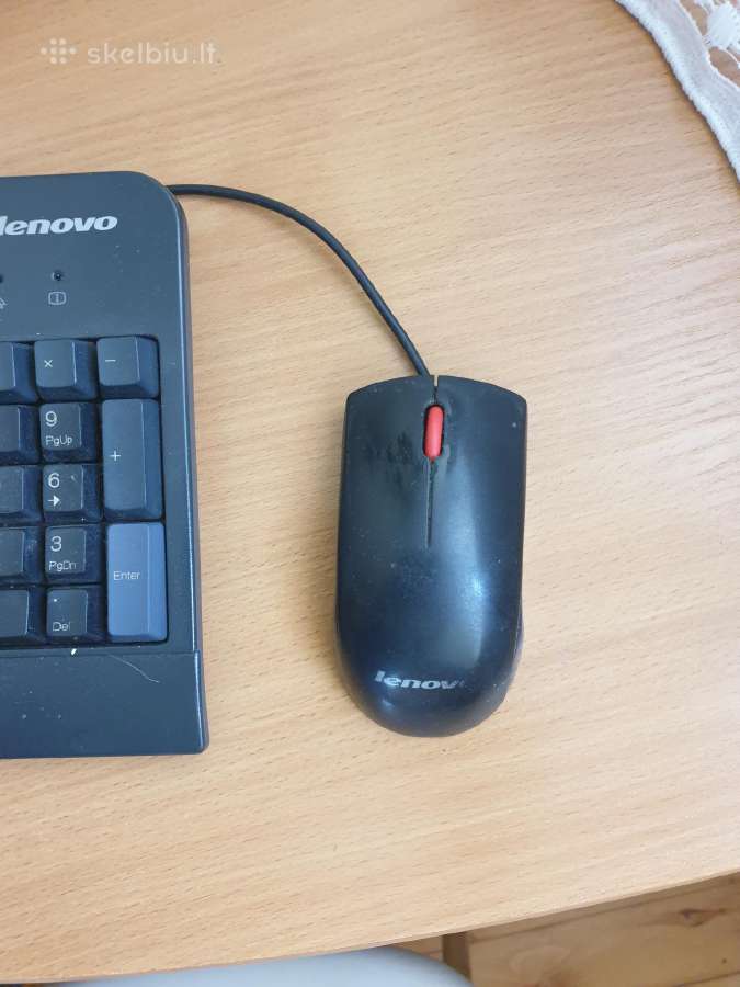 Originalus Lenovo klaviatūros ir pelės komplektas - nuotraukos Nr. 2