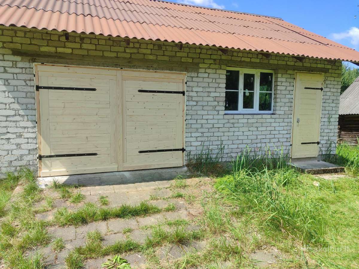 Mediniai vartai ūkiniams pastatams, garažams - nuotraukos Nr. 14