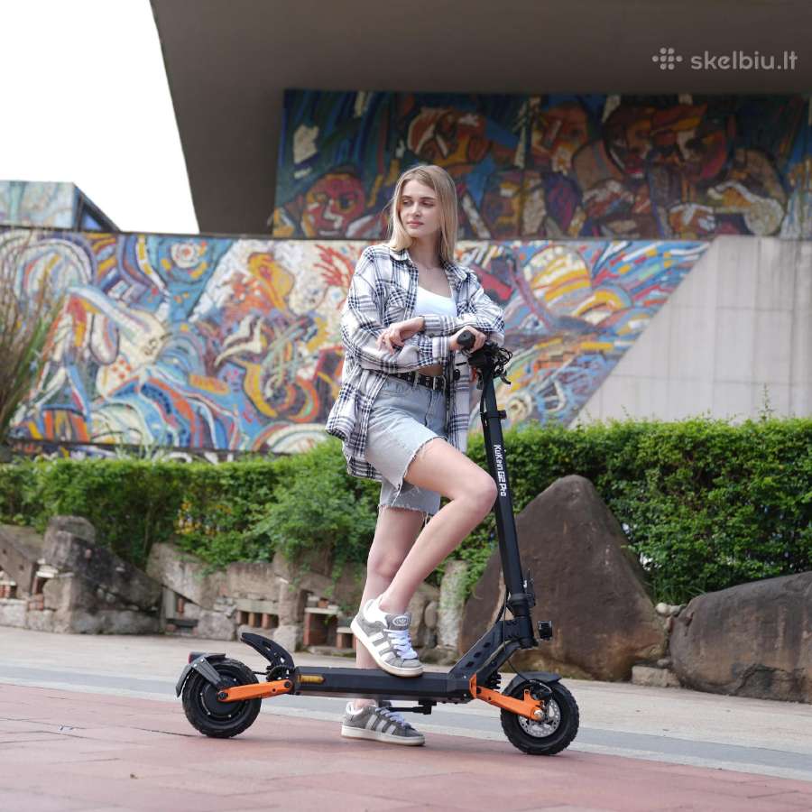 Naujas elektrinis paspirtukas Kukirin G2 Pro - nuotraukos Nr. 4