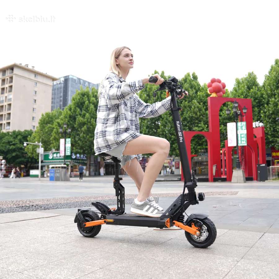 Naujas elektrinis paspirtukas Kukirin G2 Pro - nuotraukos Nr. 7