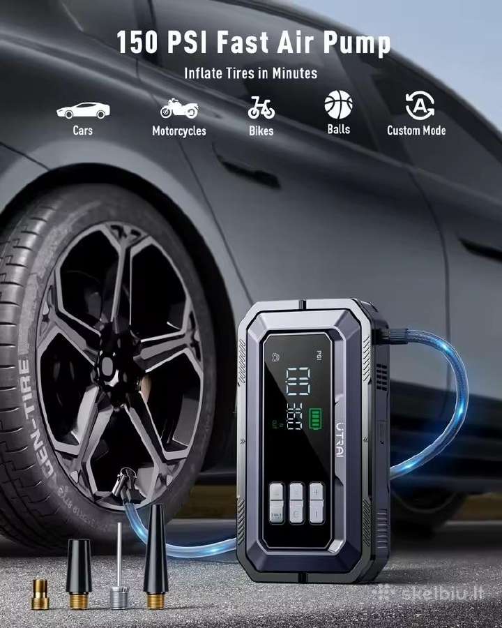 Automobilių užvedėjas 4 in 1, 7000a. Naujausias! - nuotraukos Nr. 4