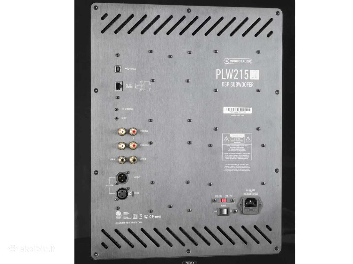 Monitor Audio Platinum Pl500ii ir Plw215 II - nuotraukos Nr. 4