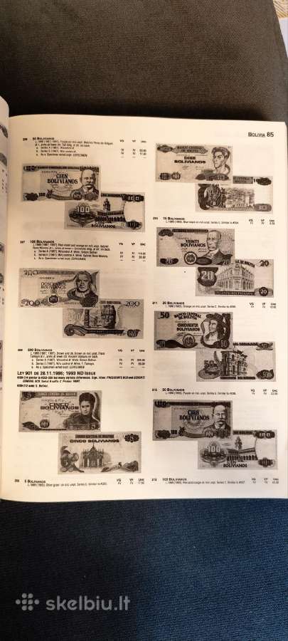 World paper money krause 1961-date katalogas - nuotraukos Nr. 5