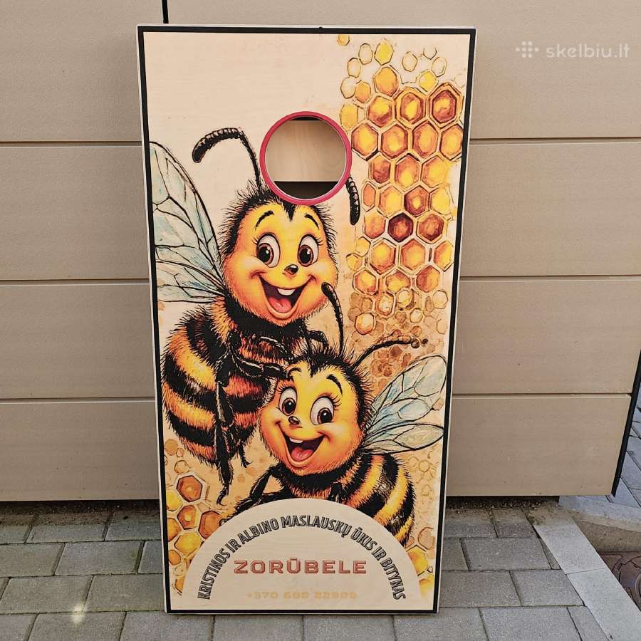 Cornhole Žaidimas su Jūsų pasirinkta spauda - nuotraukos Nr. 9