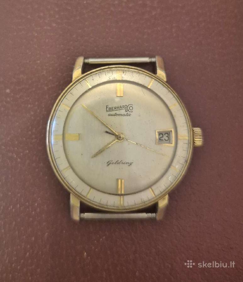 Laikrodis Raketa, Elgin, Eberhard Automatic