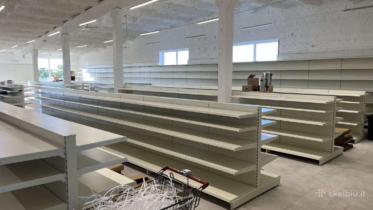 Prekybinės parduotuvių lentynos prekybos įranga - nuotraukos Nr. 18