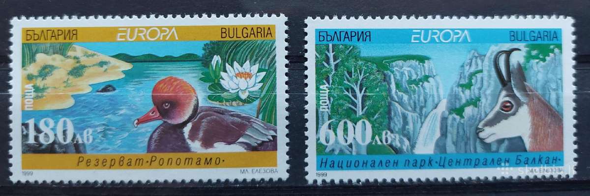 Bulgarija 1999 Cept, švarus, Michel 4387-4388