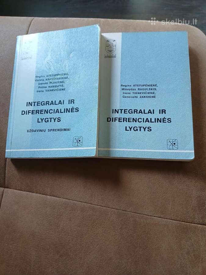 Integralai ir diferencialinės lygtys