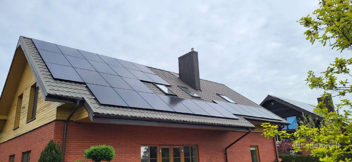 Saulės elektrinės komplektas su montavimu 4000eur - nuotraukos Nr. 5