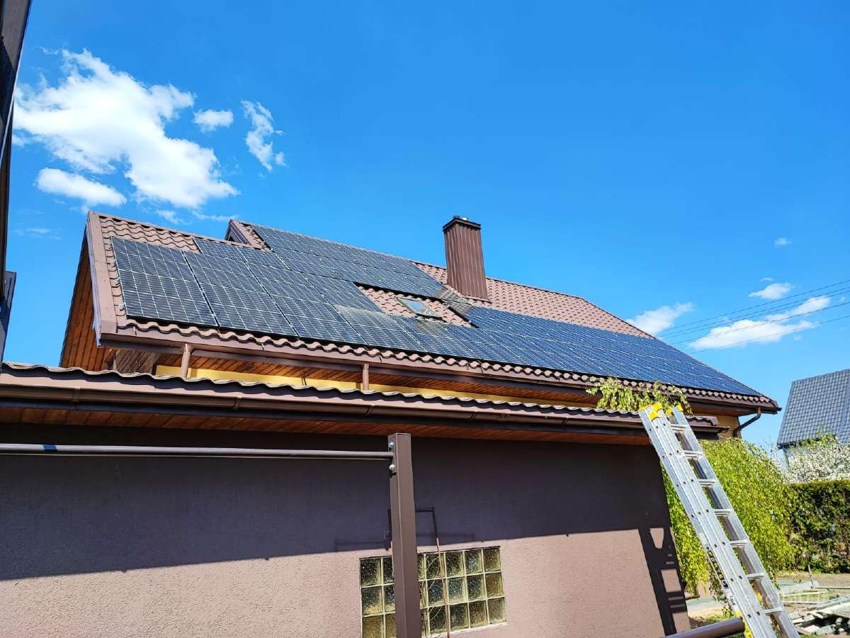 Saulės elektrinės komplektas su montavimu 4000eur - nuotraukos Nr. 6