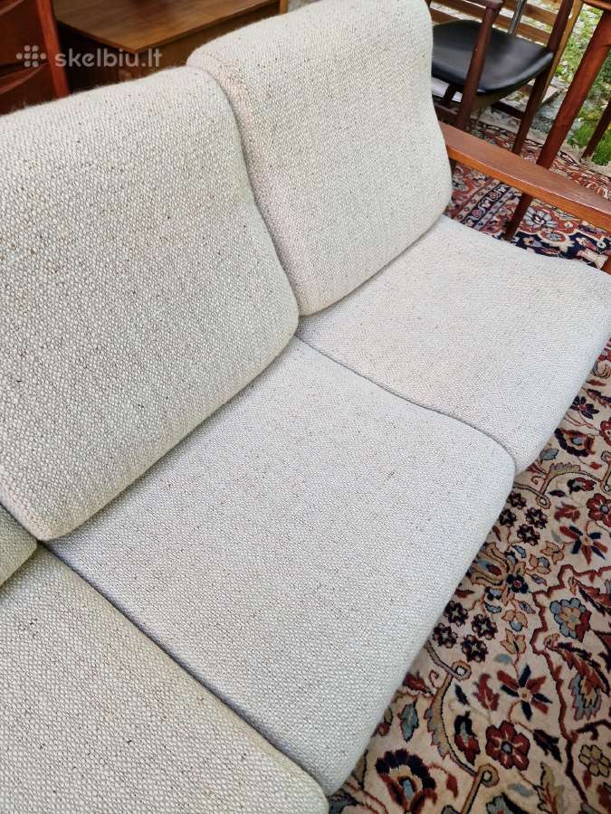 Vintažinė mid century tikmedžio sofa ,foteliai - nuotraukos Nr. 29