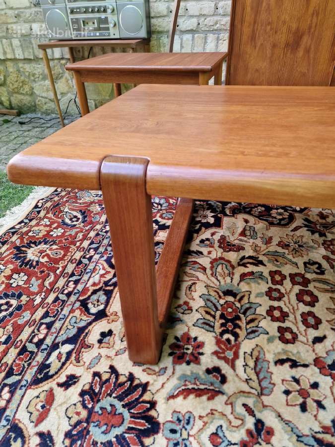 Vintažinis mid century autorinis tiko kavos stalas - nuotraukos Nr. 29