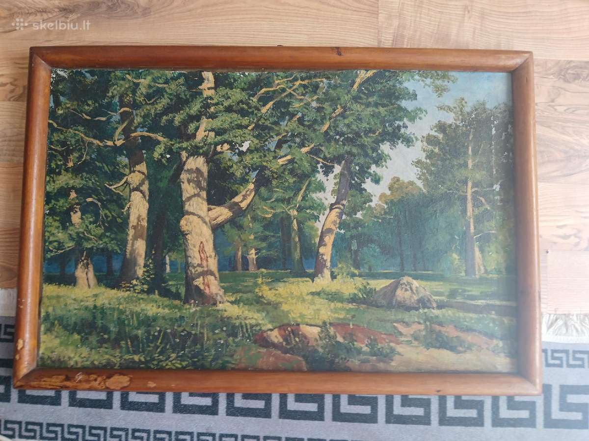 Reprodukcija Ivano Šiškino.