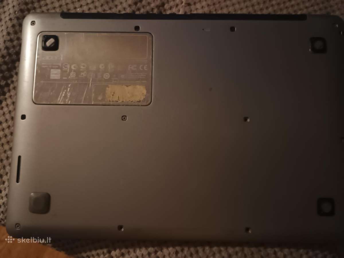 Acer aspire s3 Intel core i5+ taše+ Usb lempute - nuotraukos Nr. 3