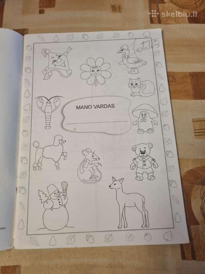 Rankos lavinimo pratybos - nuotraukos Nr. 2