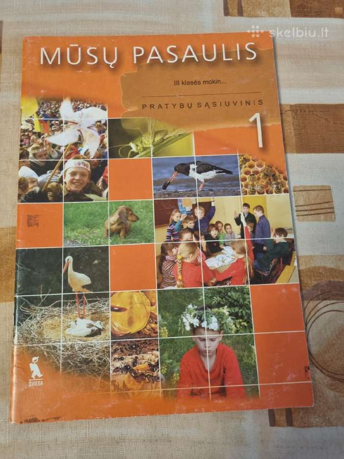 Mūsų pasaulis pratybų sąsiuvinis 3 kl