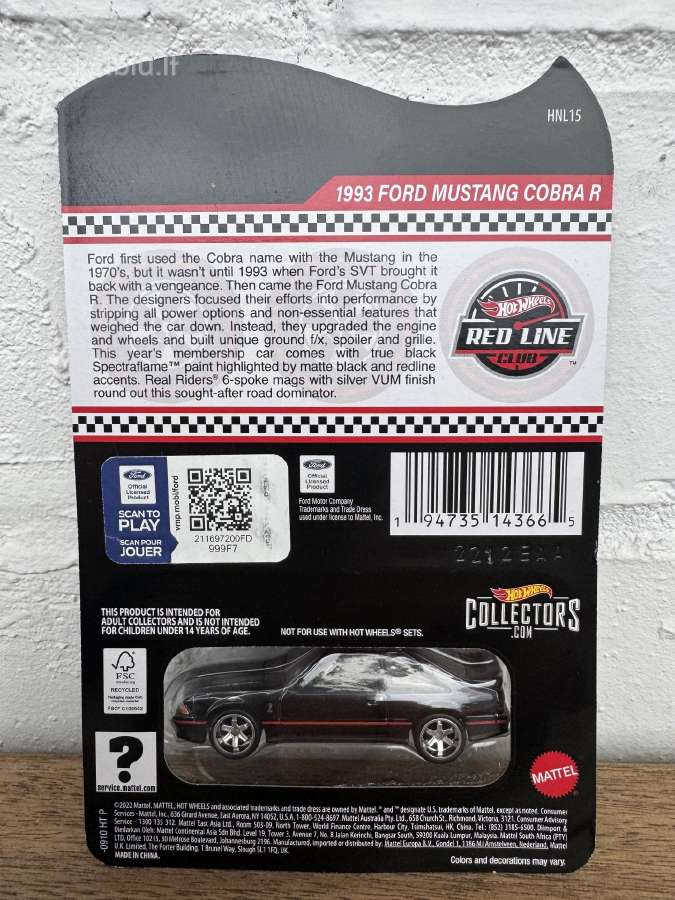 Hot wheels Rlc Mazda rx-7 ir Ford Mustang - nuotraukos Nr. 23