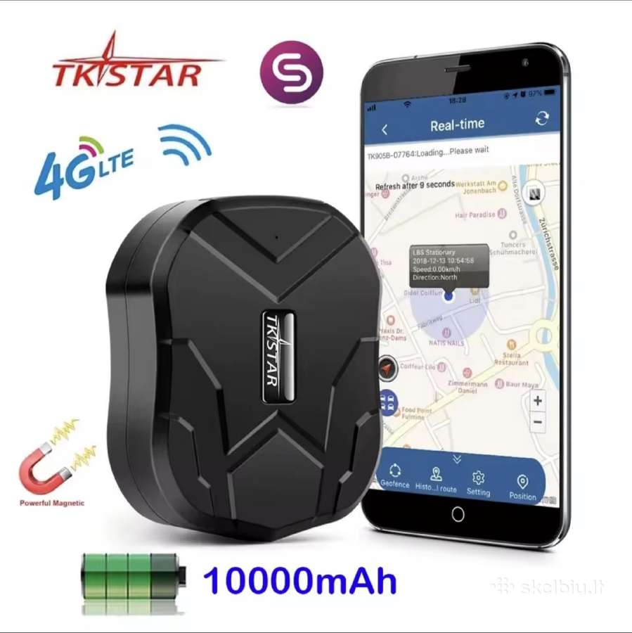4G GPS sekiklis Tkstar Tk905b 4G ( iki 120 parų)
